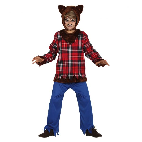 Costume licantropo lupo mannaro scozzese bambino