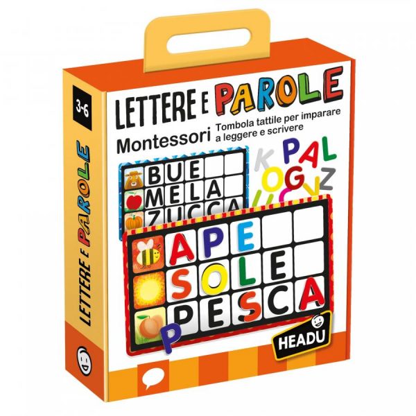 Montessori Lettere e Parole.Headu