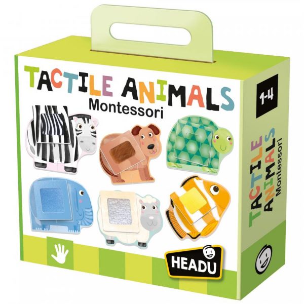 Montessori Tactile Animals Headu