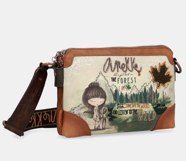 Borsa a tracolla a doppio scomparto The Forest Anekke Canada