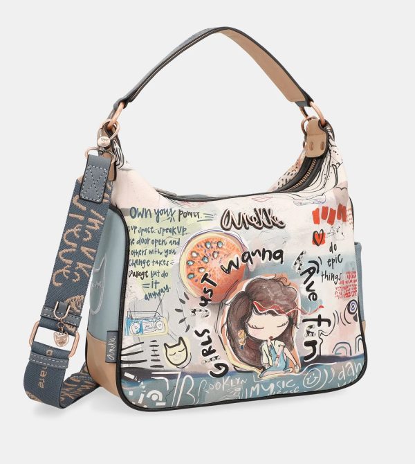 Borsa a mano-tracolla Fun & Music Anekke