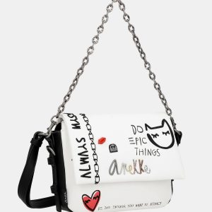 Borsa a tracolla media con patta Anekke Fun & Music