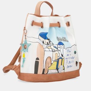 Zaino con borsa a secchiello Sunrise Mediterranean Anekke