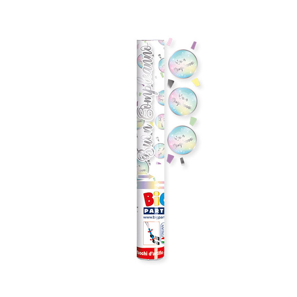 Cannon Sparacoriandoli Buon Compleanno Rainbow