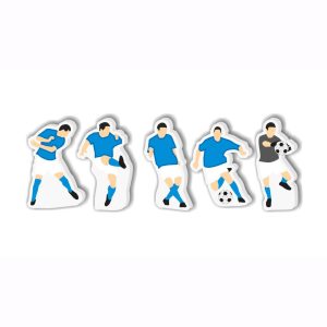 5 Candeline sagomate calciatori Napoli