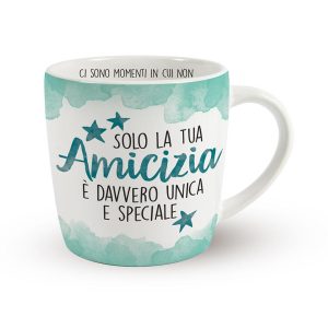 Tazza Enjoy "Solo la tua amicizia è davvero unica e speciale"