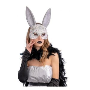 Maschera Coniglio Glitterata