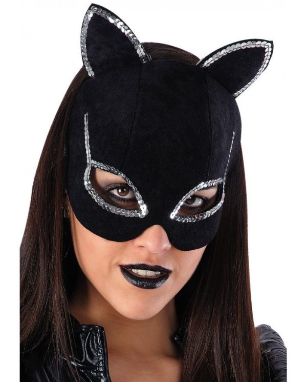 Maschera donna gatto in dainetto