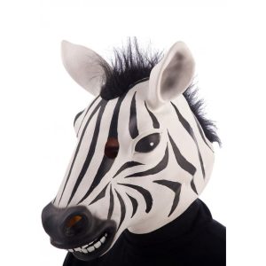 Maschera Zebra In Lattice