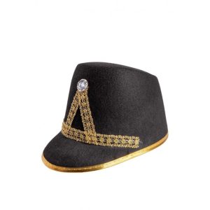 Cappello Majorette Nero In Feltro