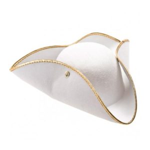 Cappello Tricorno Bianco