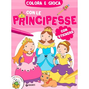 Libro Colora E Gioca Con Le Principesse