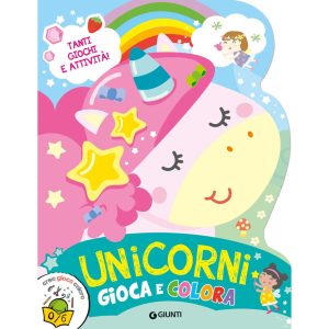 Libro Unicorni Gioca e Colora