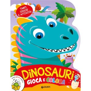 Libro Dinosauri Gioca E Colora