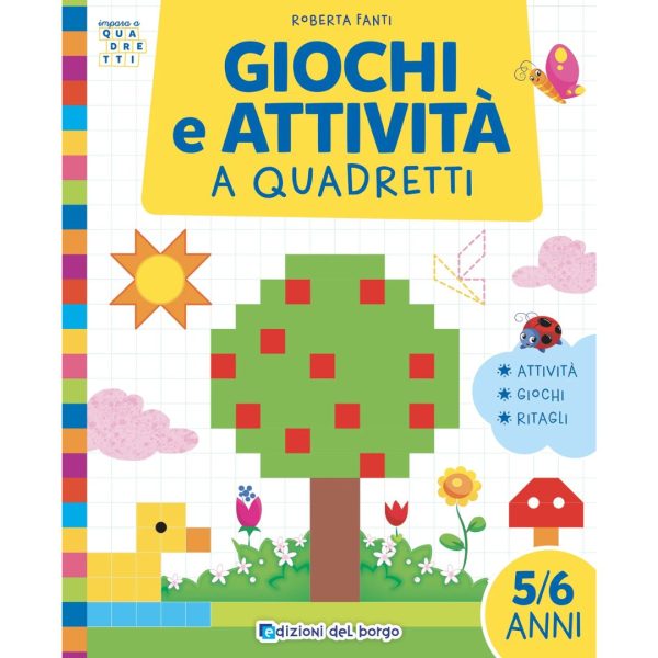 Libro Giochi e Attività a Quadretti