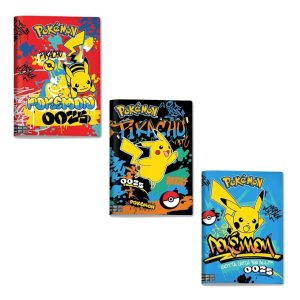 Maxi Quaderno A4 Pokemon - Rig. C