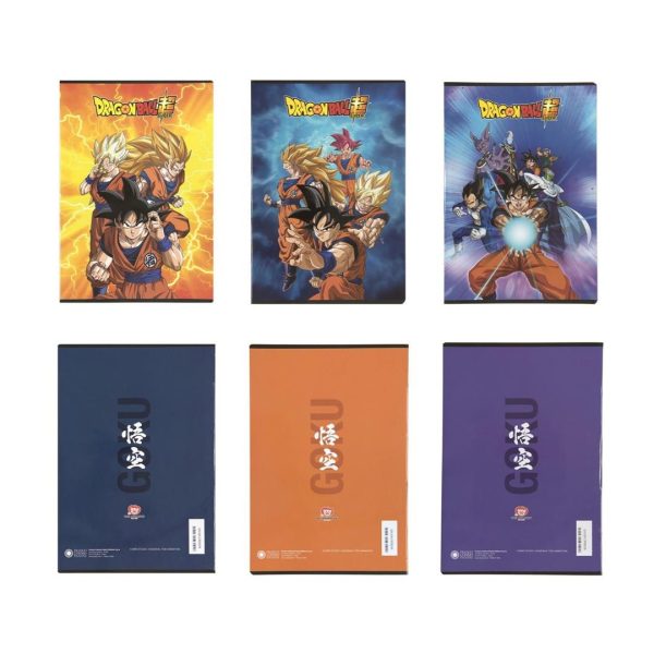 Maxi Quaderno A4 Dragonball Rig. 5 mm