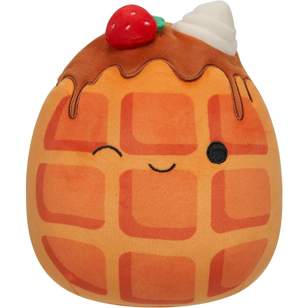 196566411210_1 Peluche Squishmallows Weaver The Waffle Cm 20 - immagine 1
