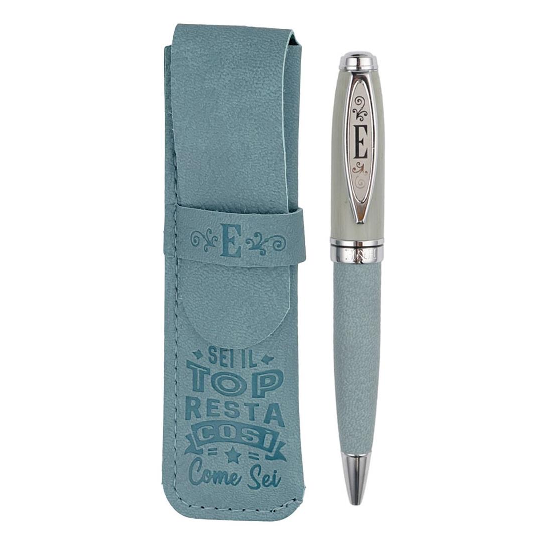 5051276456478_1 Penna Bamboo Lettera E - immagine 1