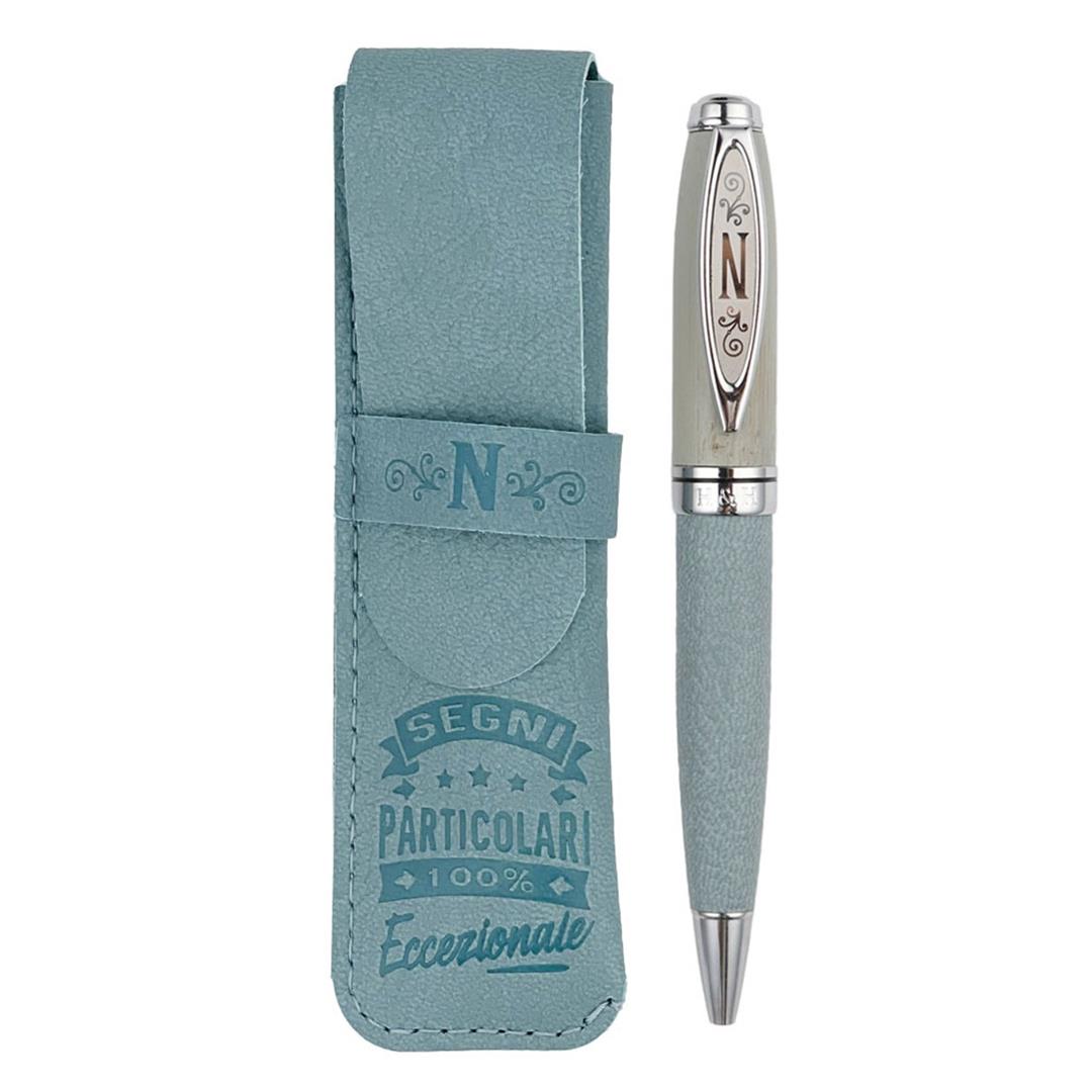 5051276456522_1 Penna Bamboo Lettera N - immagine 1