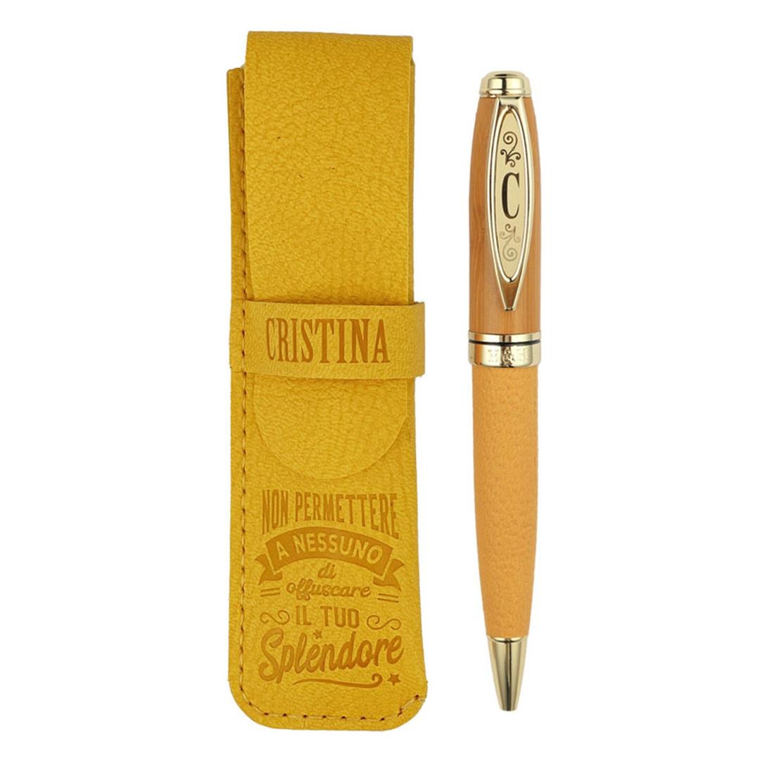 5051276456805_1 Penna Bamboo Cristina - immagine 1