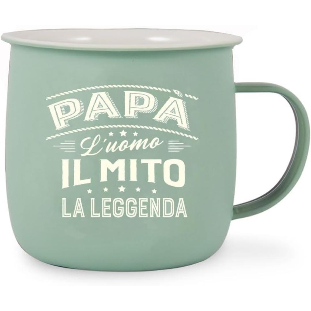 5051276525044_1 Tazza Outdoor Papa' Il Mito - immagine 1