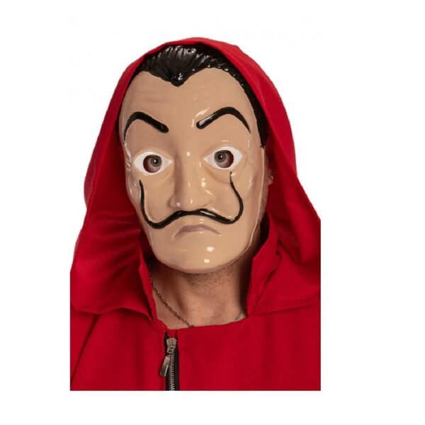 Maschera Casa Di Carta In Plastica - immagine 1