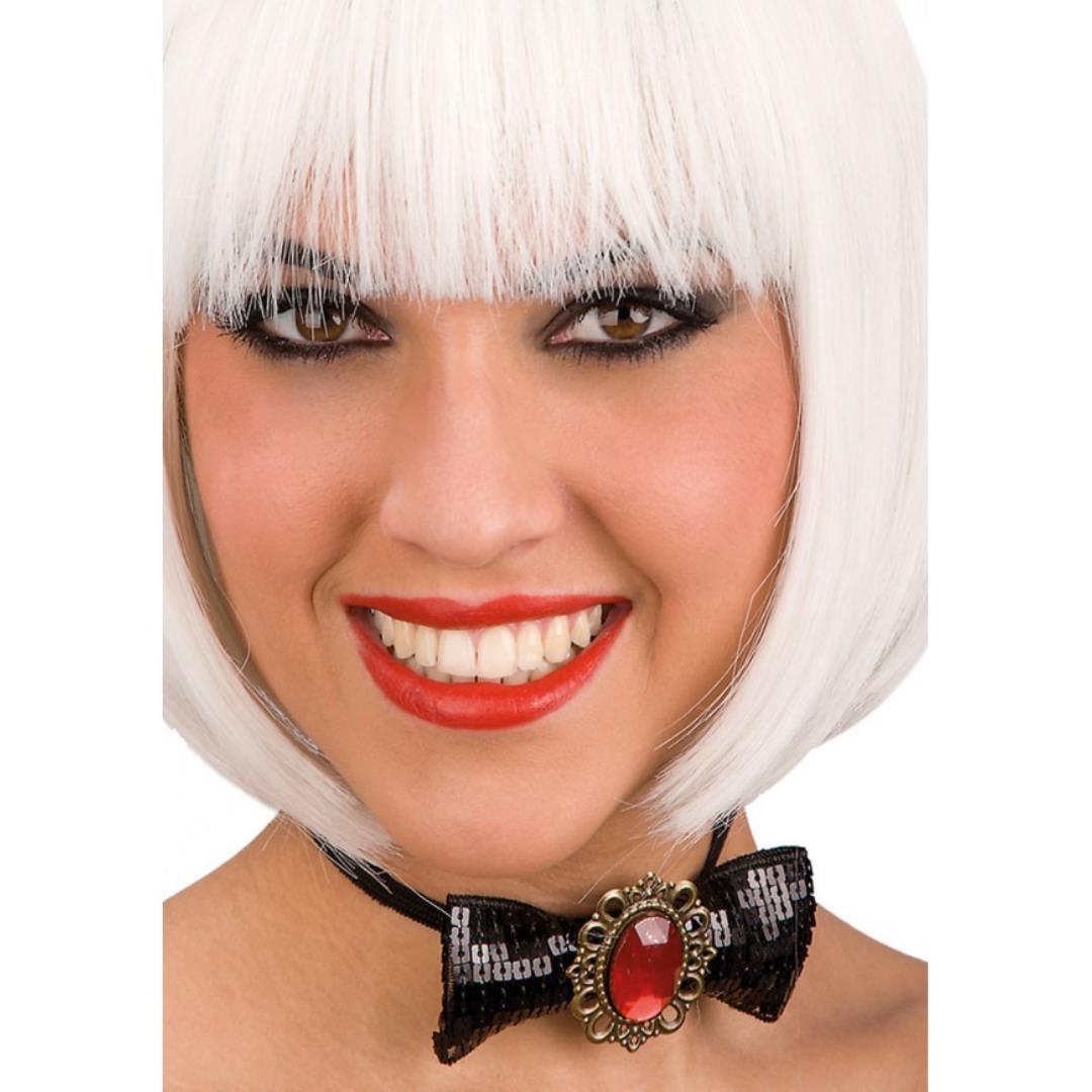 8004761018009_1 Papillon Nero In Paillettes - immagine 1