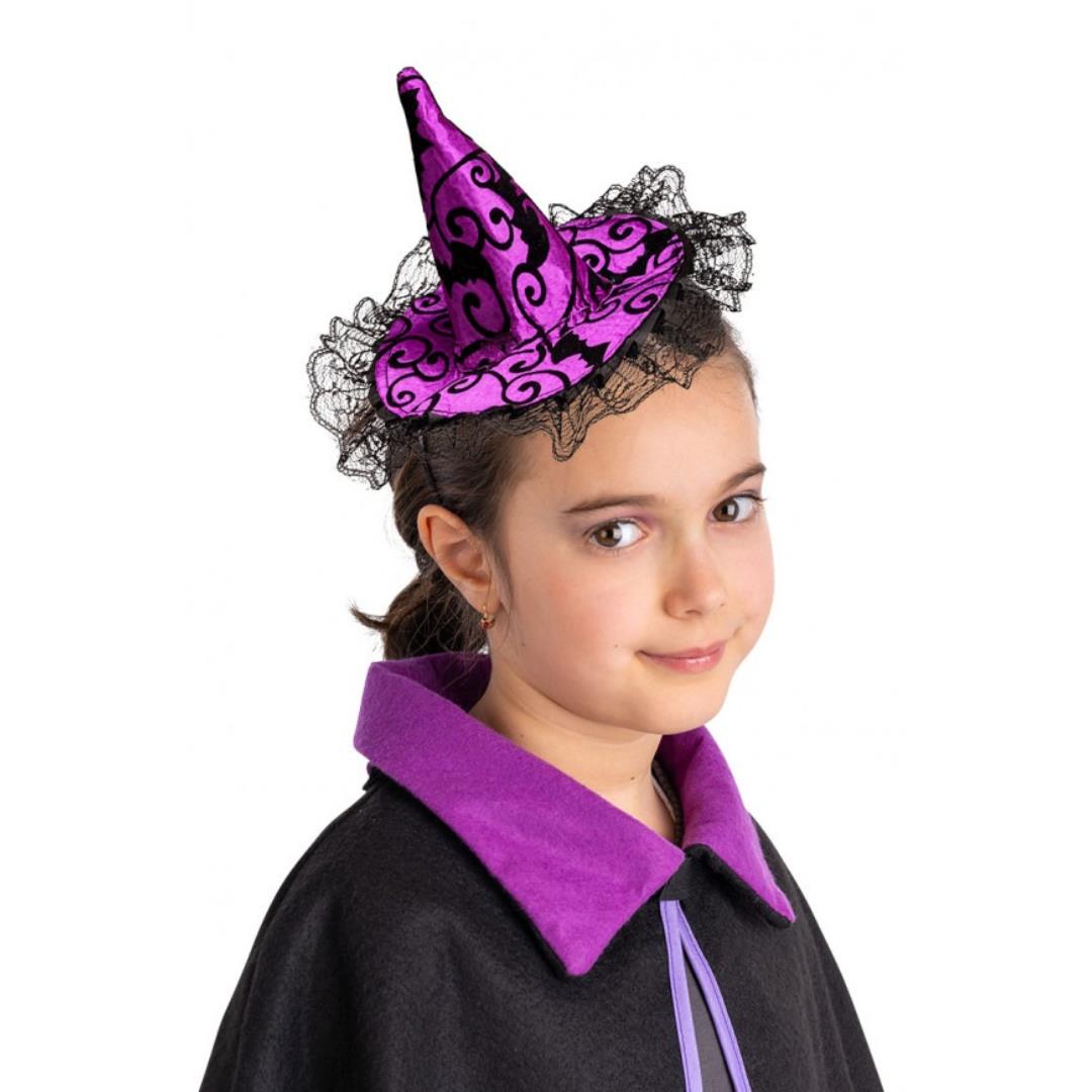 8004761037987_1 Frontino Cappellino Strega Viola - immagine 1