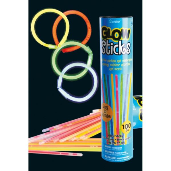 Tubo Bracciali Luminosi Pz 100 - immagine 1
