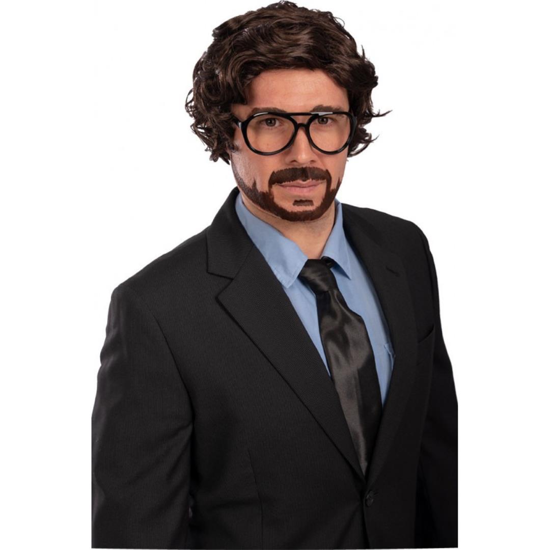 8004761049935_1 Occhiali Neri Professore - immagine 1