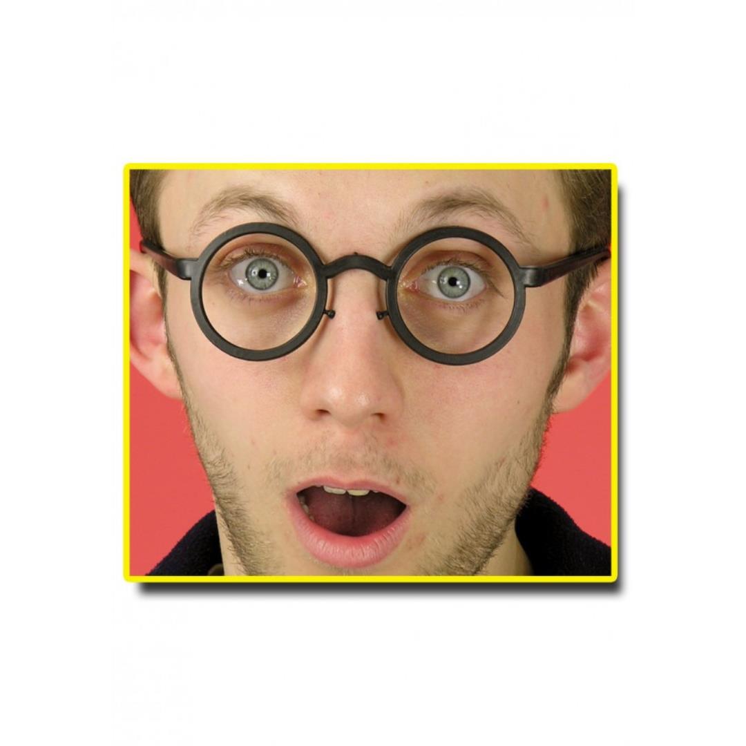 8004761050252_1 Occhiali Tondi Senza Lenti - immagine 1