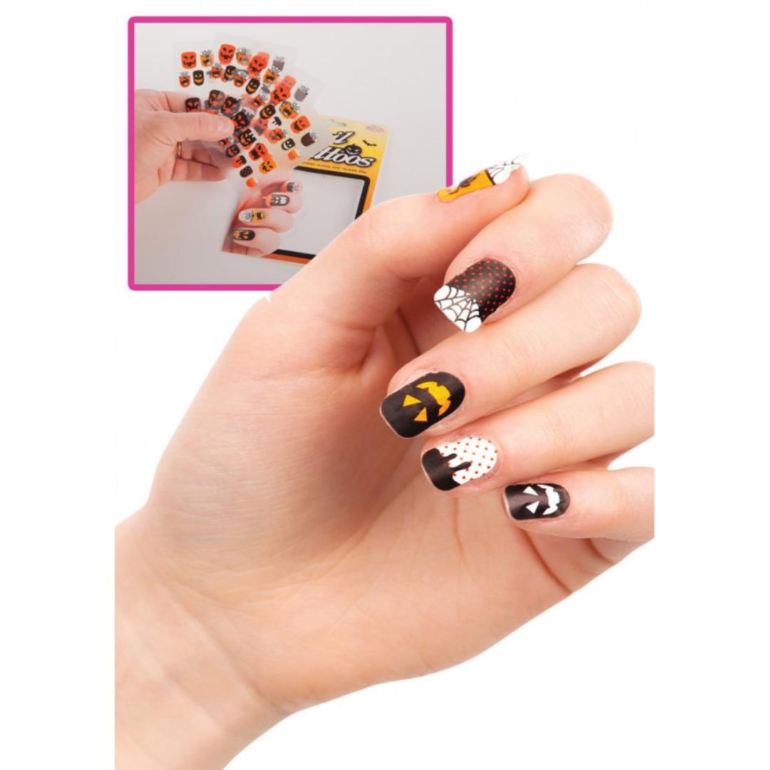 8004761071707_1 Blister Adesivi Unghie Halloween Pz 80 - immagine 1