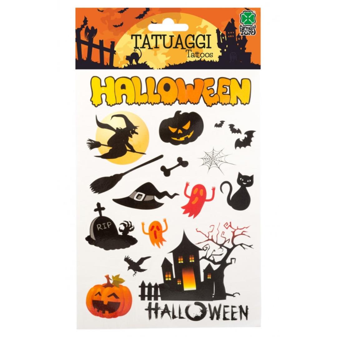 8004761073107_1 Set Tatuaggi Halloween - immagine 1