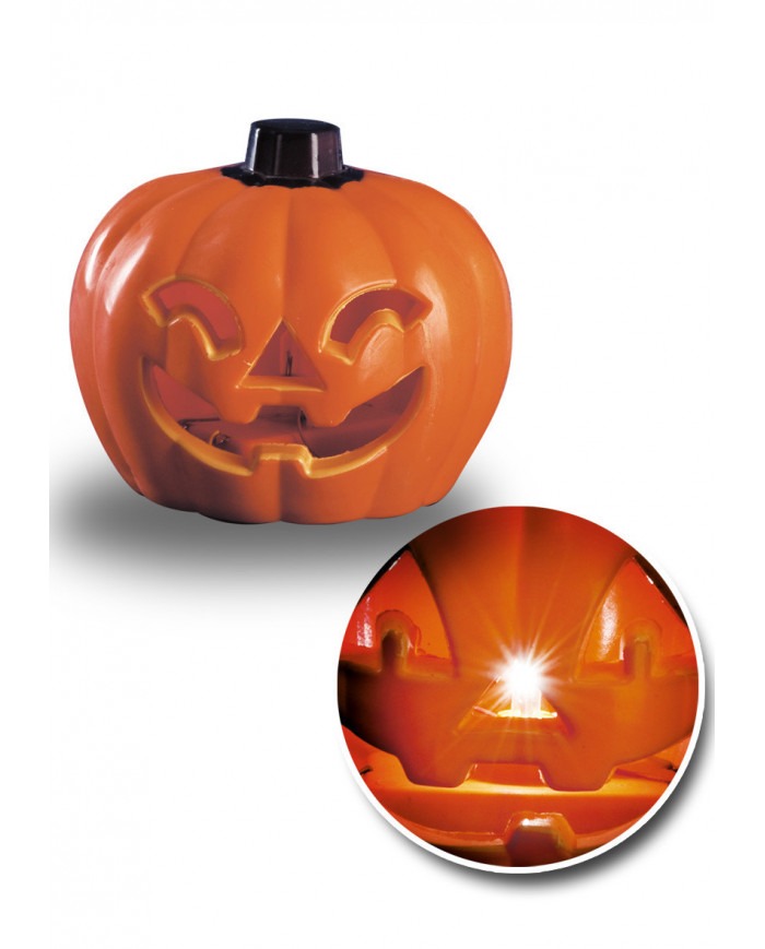 Mini zucca con luce intermittente - immagine 1
