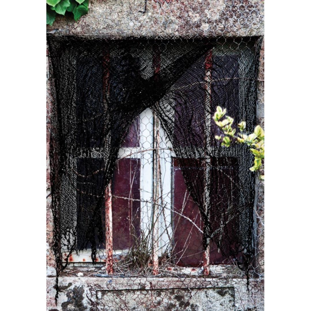 8004761085094_1 Tenda Stracciona Nera - immagine 1