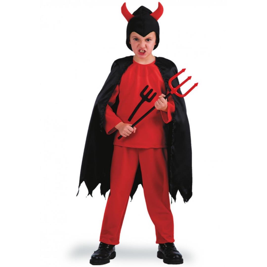8004761651213_1 Costume Diavoletto 4-5 Anni - immagine 1