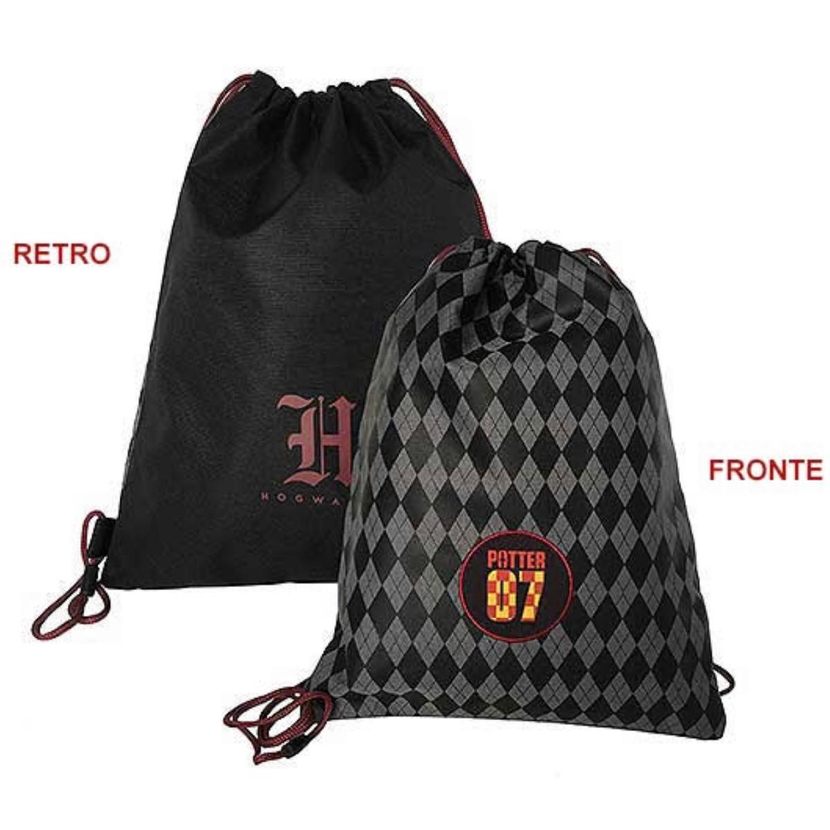 8013075108764_1 Sacca Gym Bag Harry Potter - immagine 1