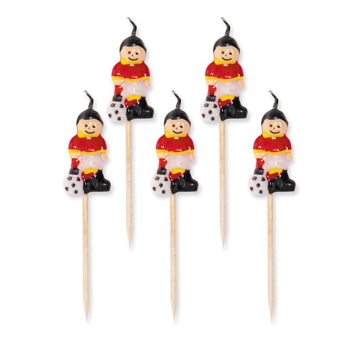 8020834009705_1 5 Candeline Picks Calciatori Roma - immagine 1