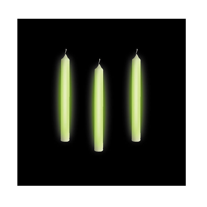 10 Candeline Magiche Fosforescenti - immagine 1