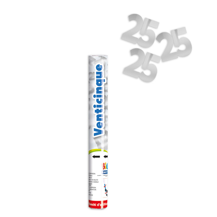 8020834501414_1 Cannon Sparacoriandoli 25 Argento - immagine 1