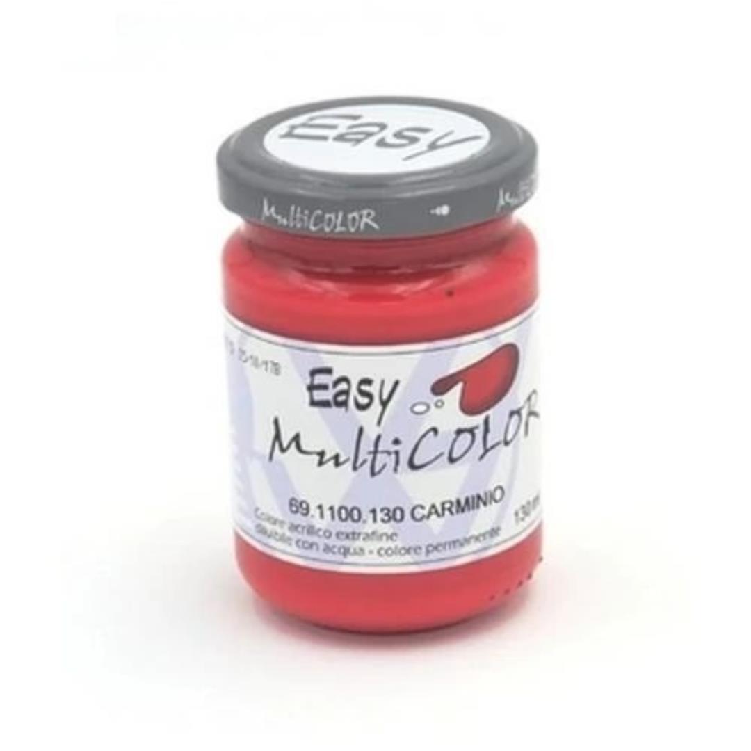 CREATOR: gd-jpeg v1.0 (using IJG JPEG v62), quality = 80 Colore Acrilico Easy Multicolor 130 ml - Carminio - immagine 1