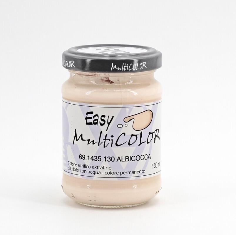 -verbose Colore Acrilico Easy Multicolor 130 ml - Albicocca - immagine 1