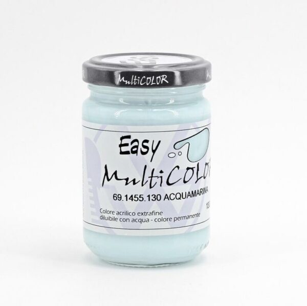 Colore Acrilico Easy Multicolor 130 ml - Acquamarina - immagine 1