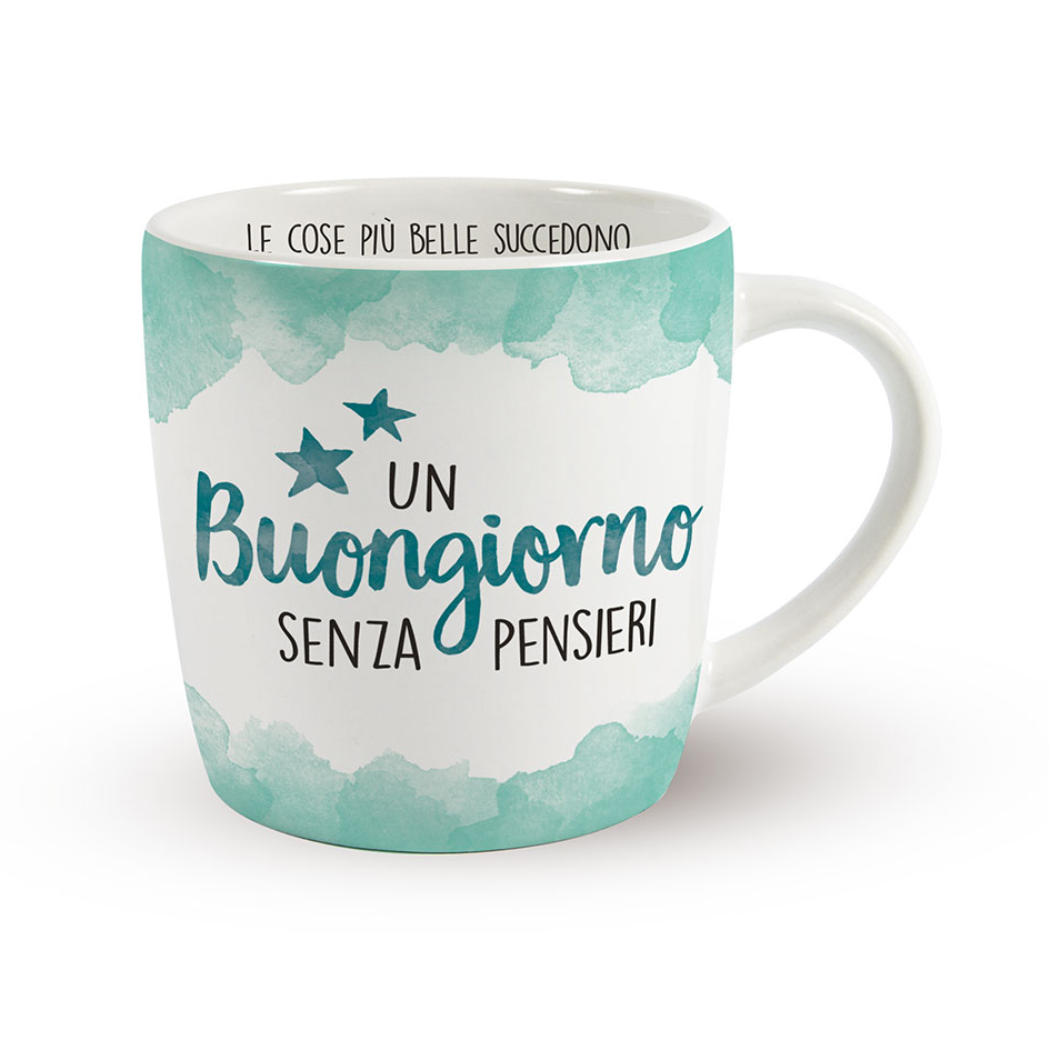 8053329657280_1 Tazza Enjoy "Un buongiorno senza pensieri" - immagine 1