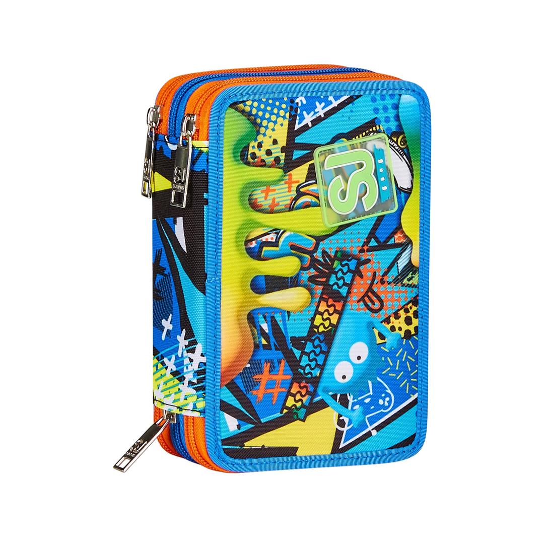 Astuccio Tre Zip Sj Gang Sphere Full Boy - immagine 1