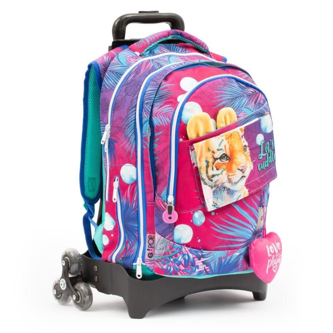 8056379170174_1 Trolley GoPop Smart-Click Sweet Jungle - immagine 1