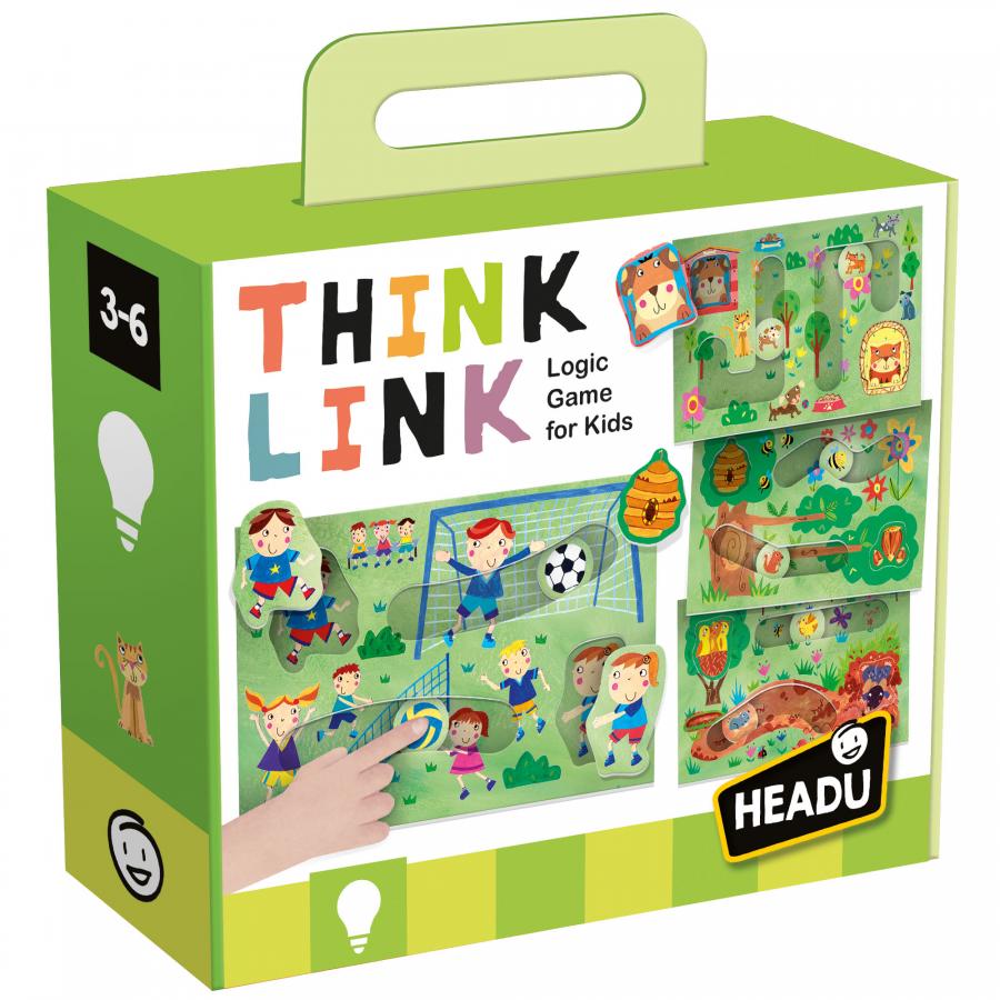 8057592353542_1 Think Link Gioco di logica Headu - immagine 1
