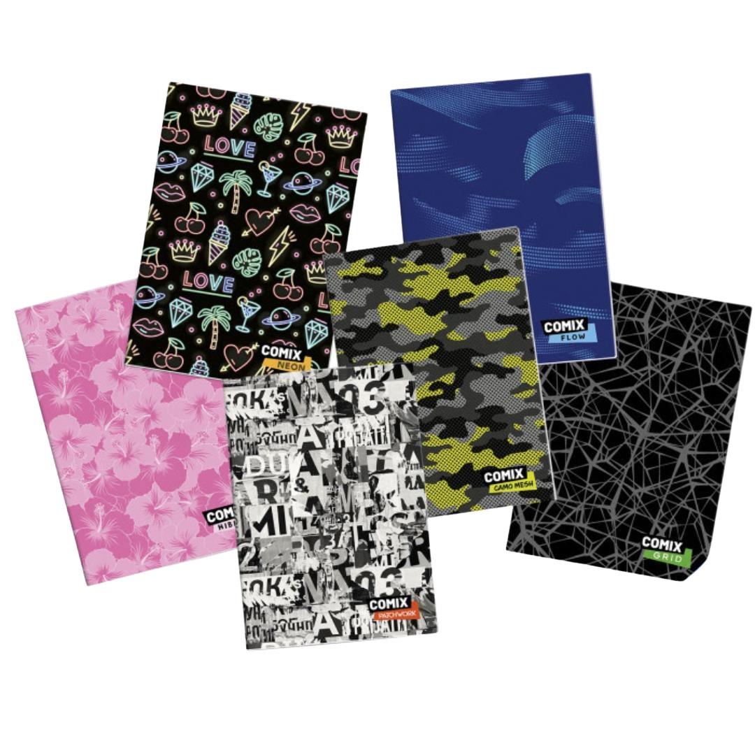 8058263222594_1 Maxi Quaderno A4 All Over Comix gr 100 - Rig. 1 Rigo - immagine 1