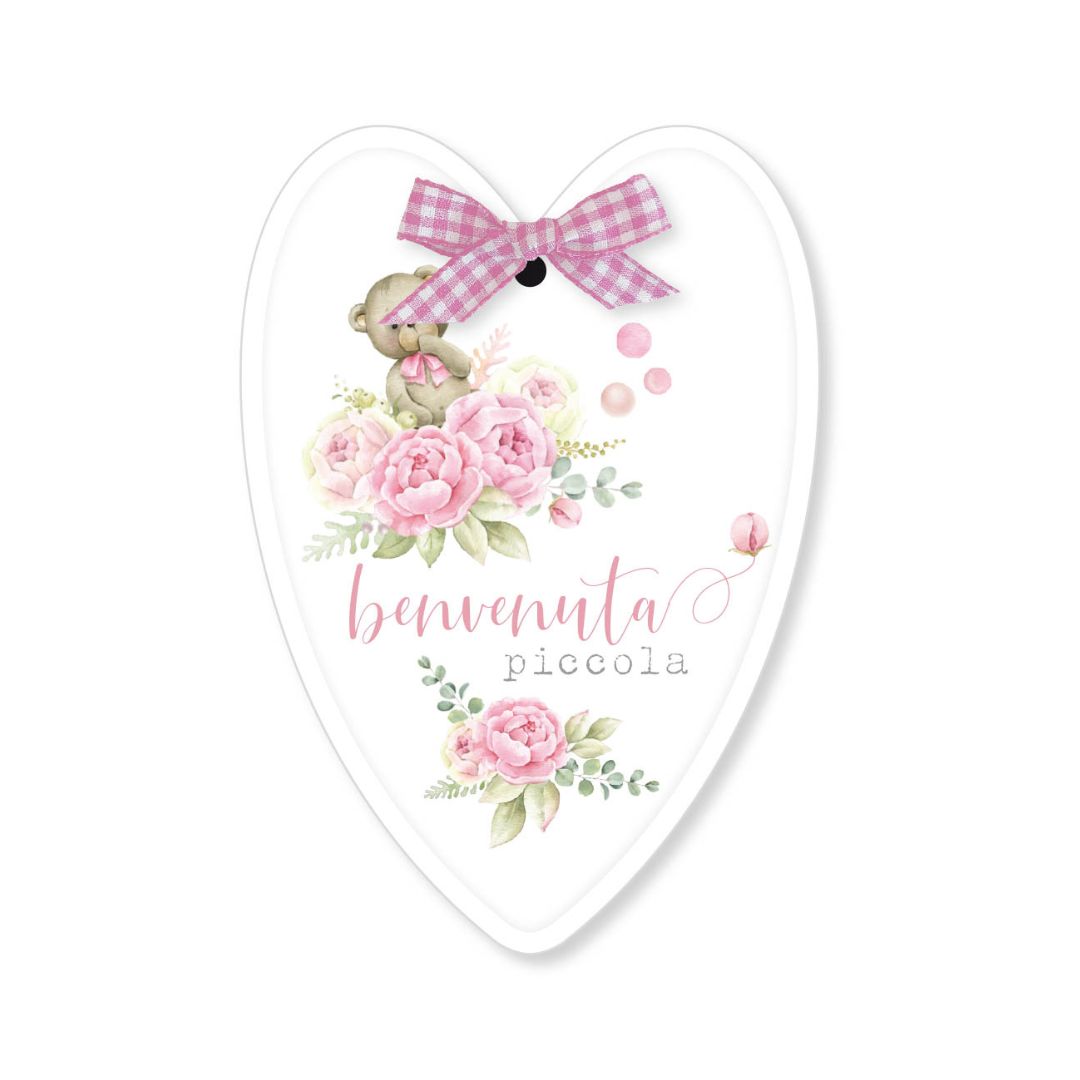 xr:d:DAGBowUWnRQ:311,j:2704835847189117760,t:24040823 Cuore Legno Benvenuta Piccola - immagine 1